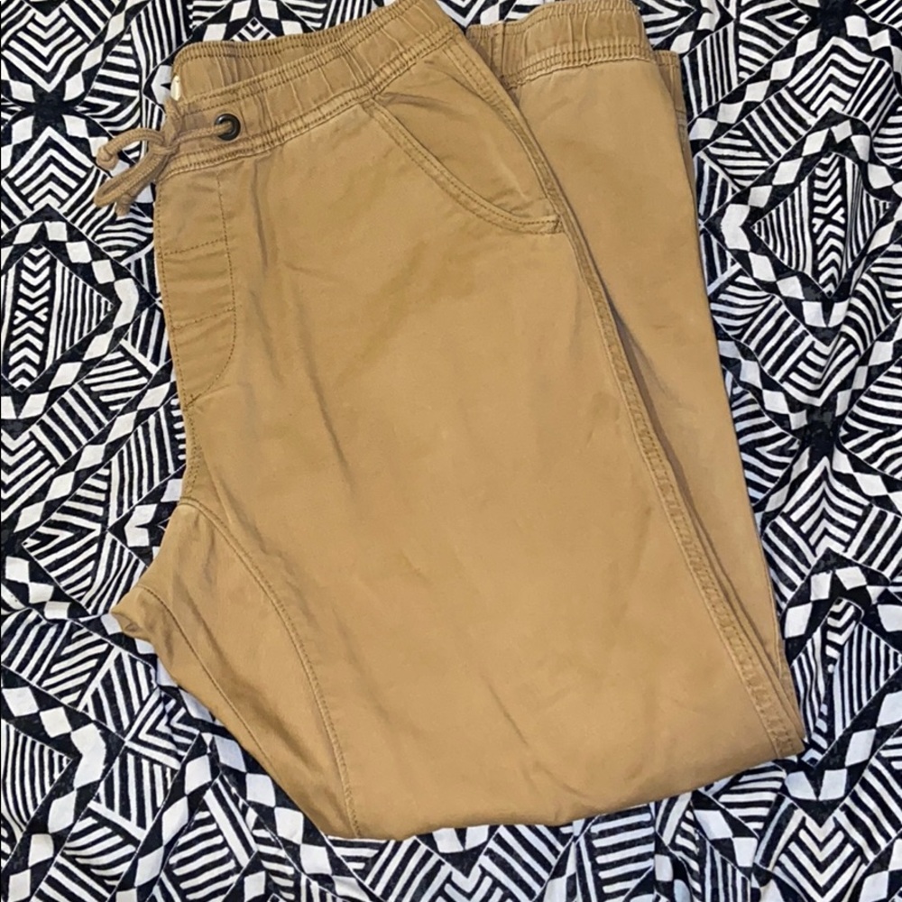Hollister Khaki Joggers